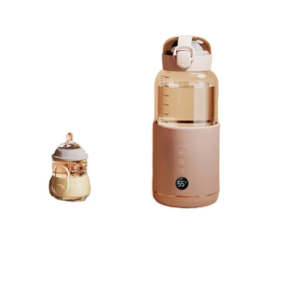 Chauffe-Biberon Portable Sans Fil - Température Constante pour Bébé