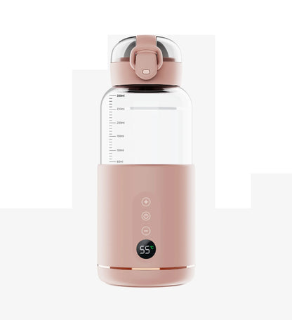 Chauffe-Biberon Portable Sans Fil - Température Constante pour Bébé
