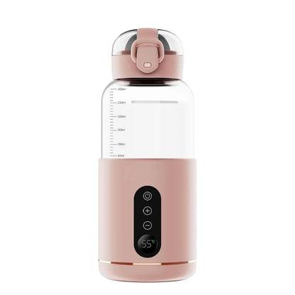 Chauffe-Biberon Portable Sans Fil - Température Constante pour Bébé
