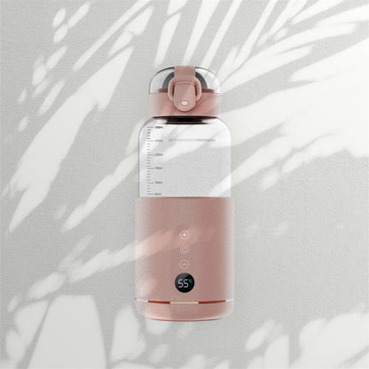 Chauffe-Biberon Portable Sans Fil - Température Constante pour Bébé - Biberly