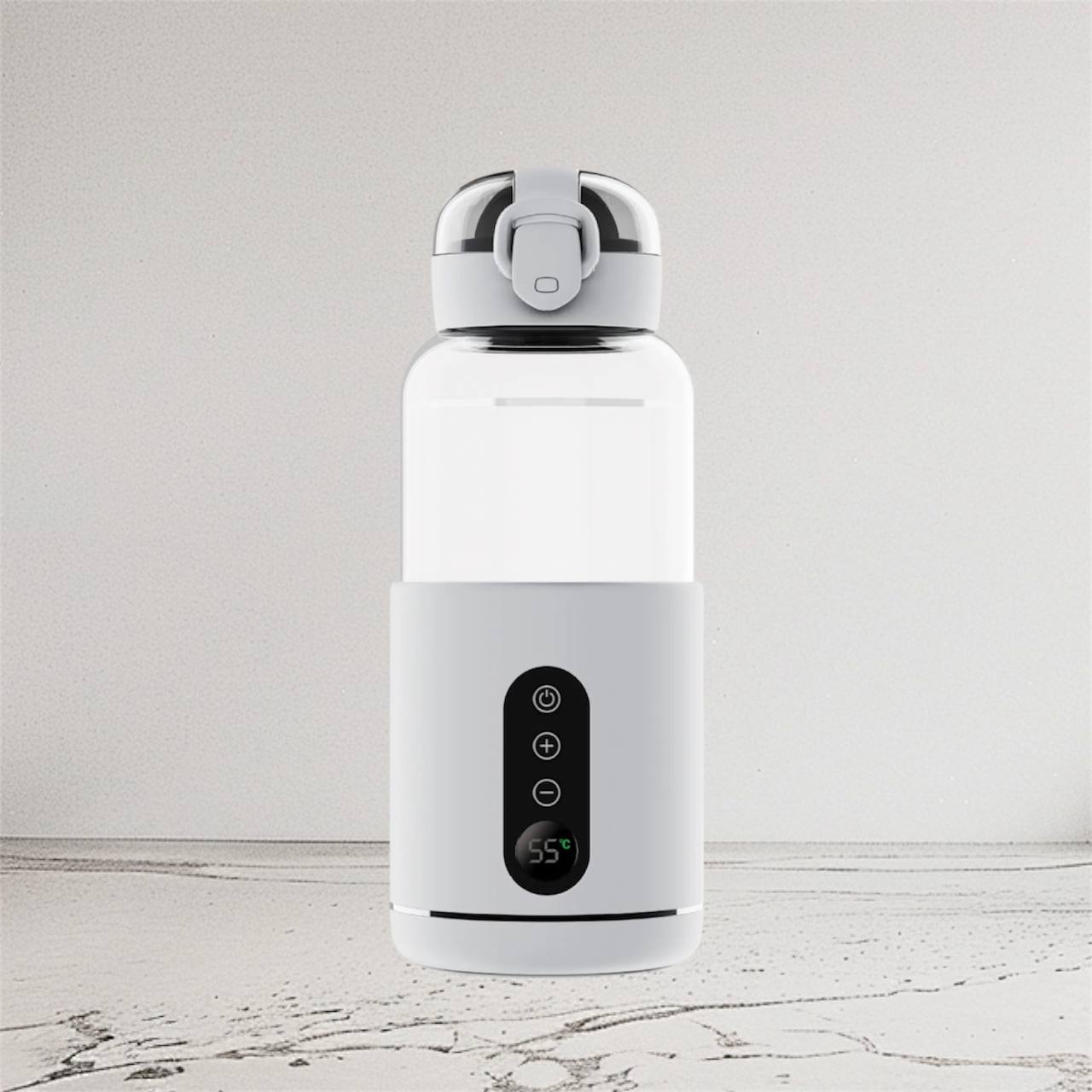 Chauffe-Biberon Portable Sans Fil - Température Constante pour Bébé - Biberly